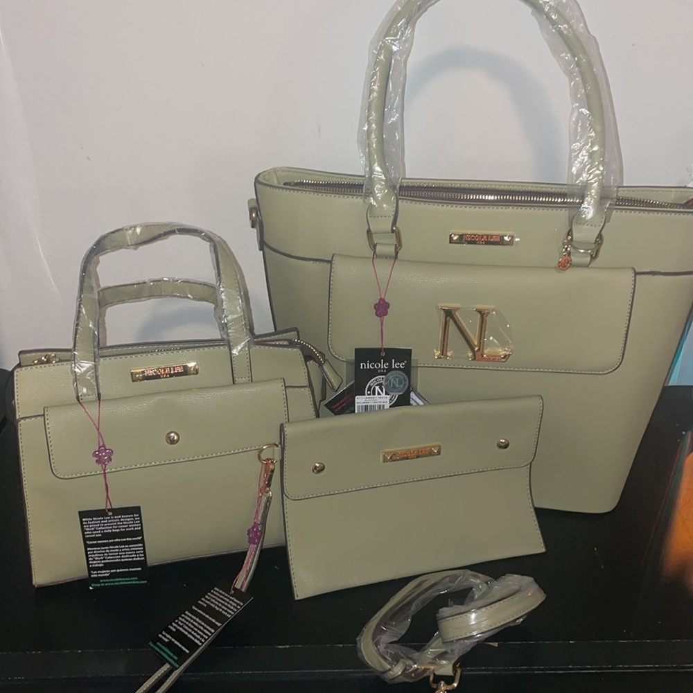 3 piece purse collection Nicole Lee collection